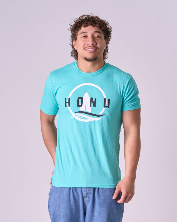 Teal Honu flipper Shirt